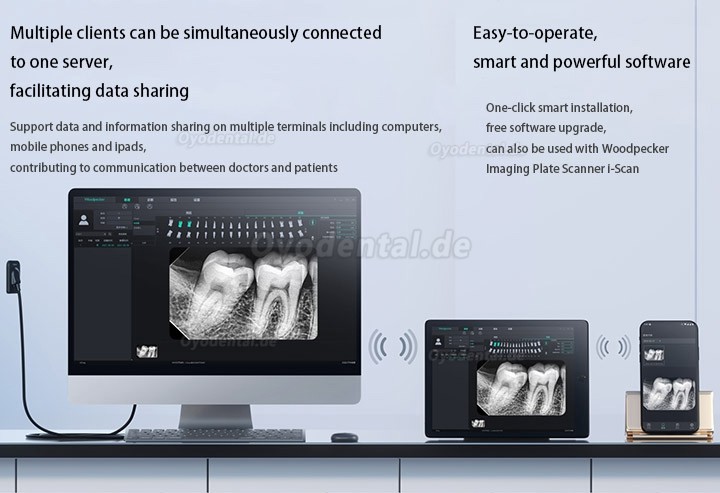 Woodpecker DBA i-Sensor Digitaler Röntgensensor Kleinröntgensensor RVG